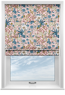 Elwen, Blush - Roman Blind